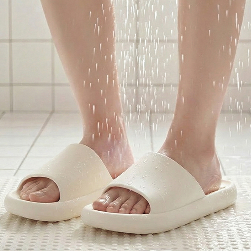 Home Bathroom Size - Chanclas de baño para mujer, con