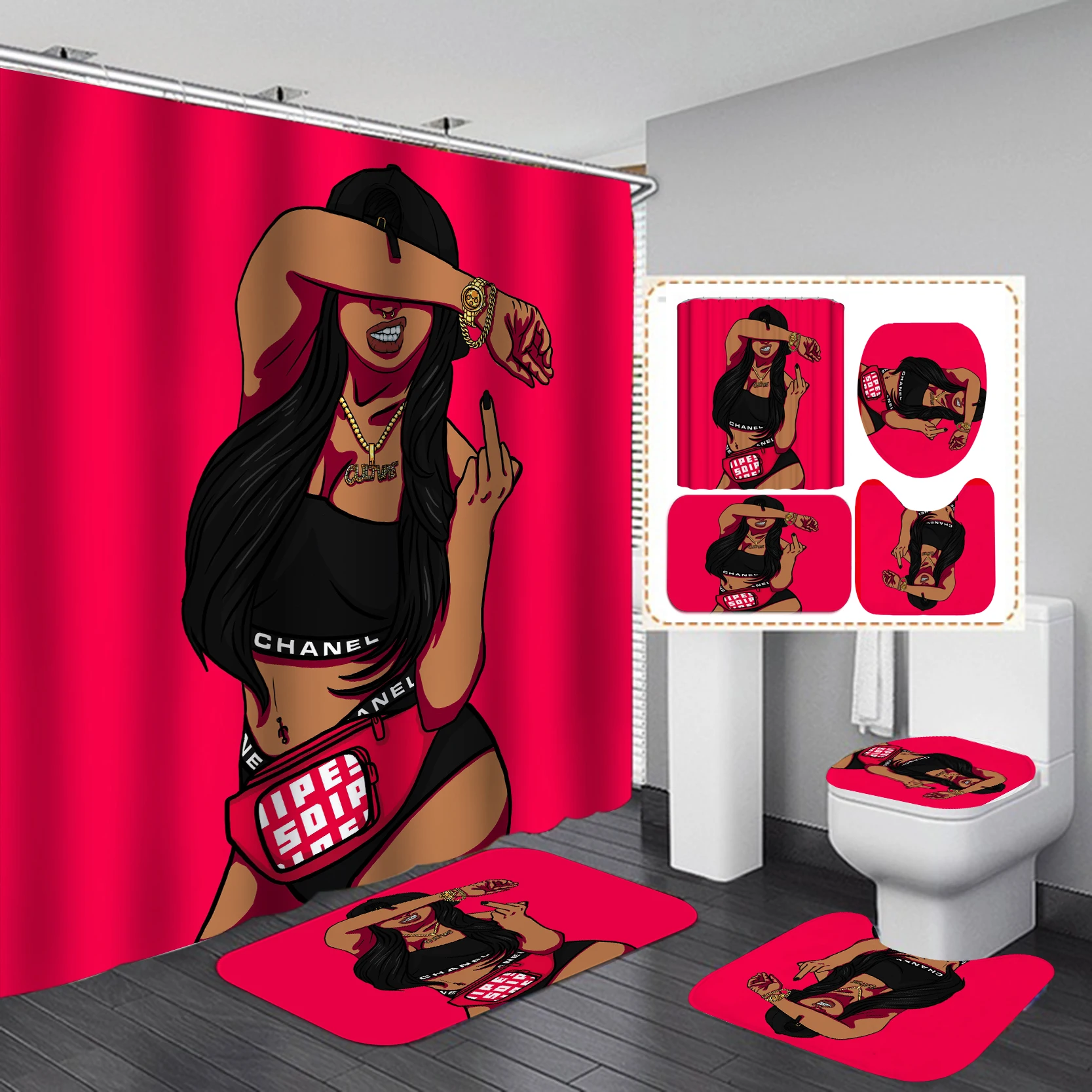 Home Goods Bathroom Accessories - Artículos para el Hogar, Cortina de