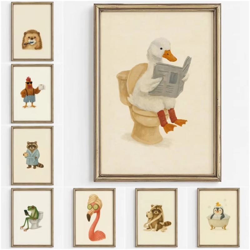 Home Bathroom Pictures - 1 pieza de arte de pared