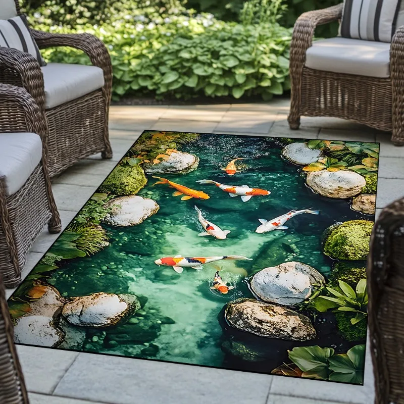 Japanese Home Bathroom Design - Alfombra de 1 pieza con diseño