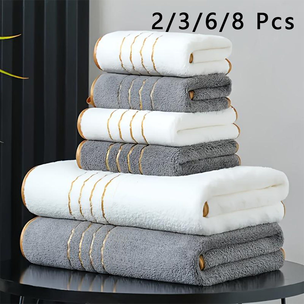 Zara Home Bathroom Accessories - Juego de Toallas de Baño de