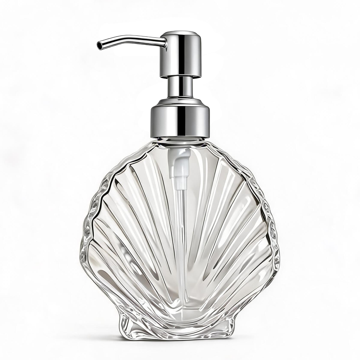 Glass Soap Dish - Dispensador de Jabón Decorativo de Vidrio