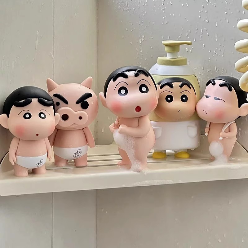 Home Goods Bathroom Accessories - Crayón de baño Shin Chan, decoración