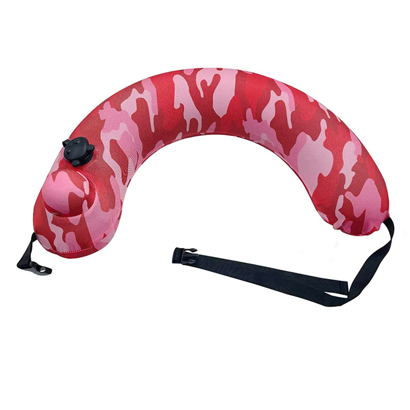Bathtub Pillow Inflatable - Anillo de natación semicircular inflable a