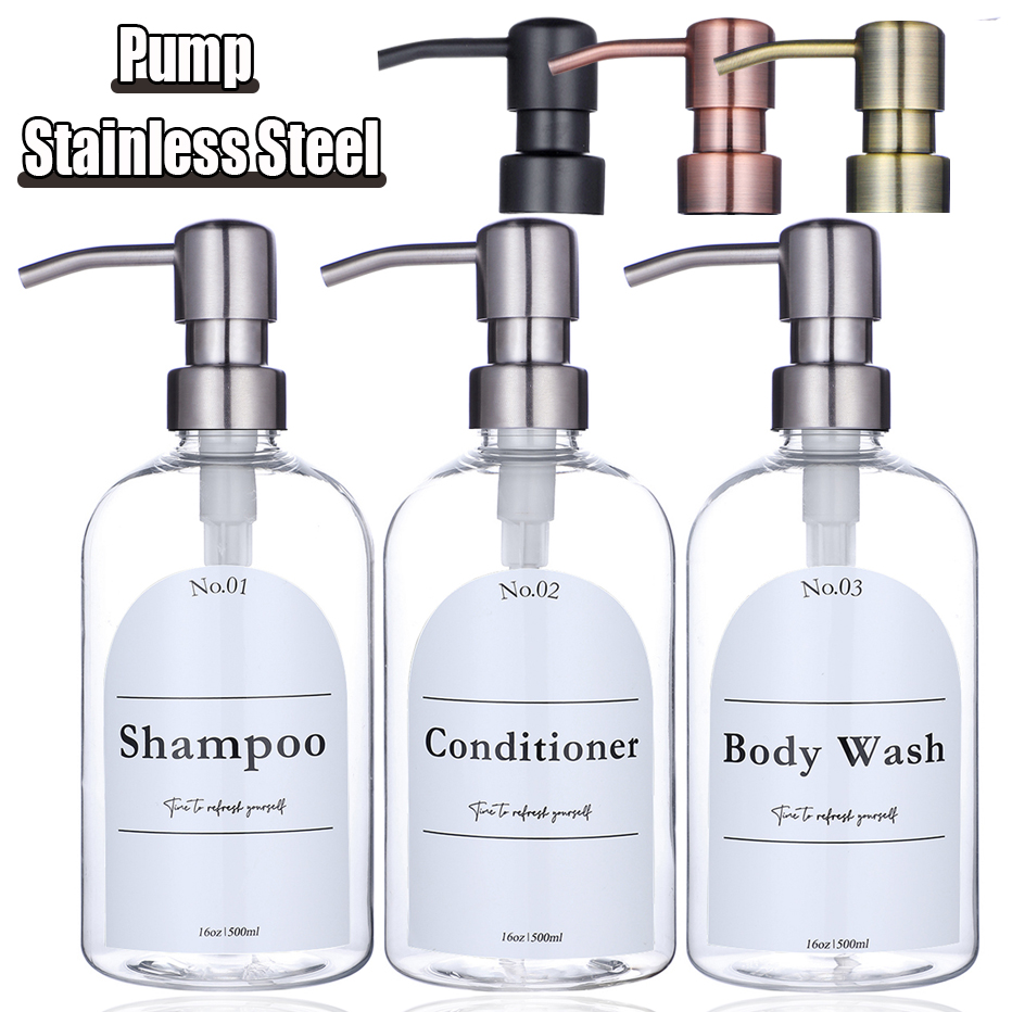 Zara Home Bathroom Accessories - Juego de dispensador de baño corporal,