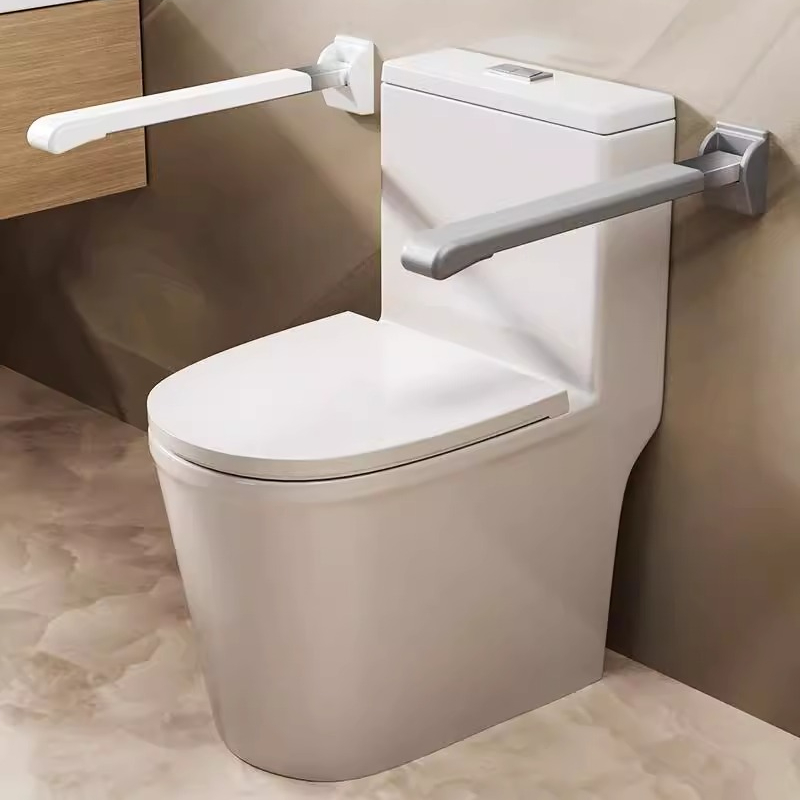Home Bathroom Grab Bar - Barra de Seguridad Plegable para Inodoro,