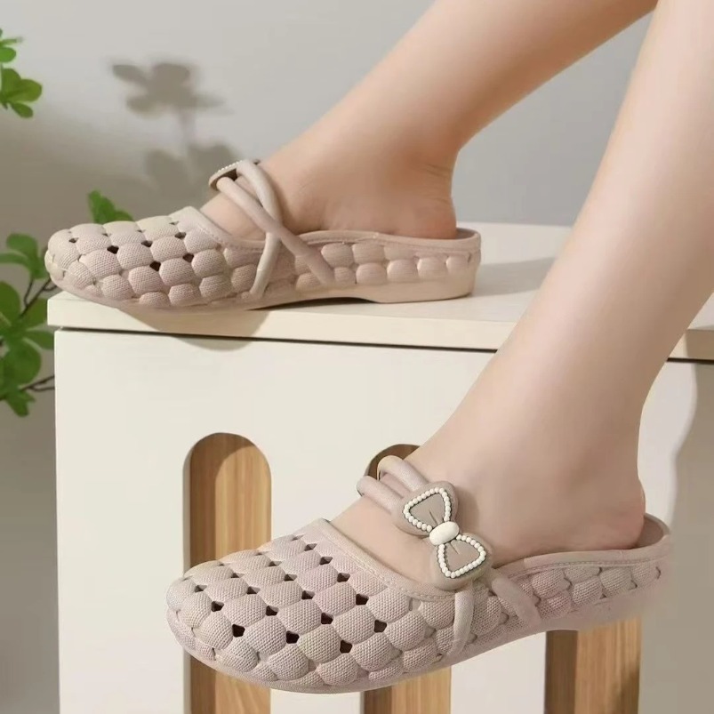 Pantuflas tejidas para mujer,  - Home Bathroom Size reseña y precio