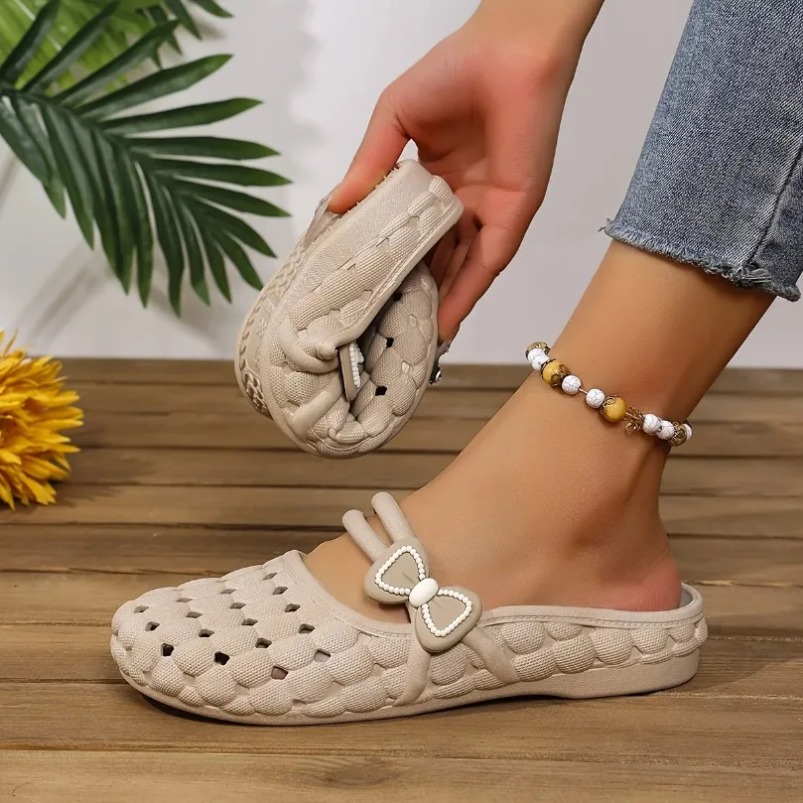 Pantuflas tejidas para mujer,  - Home Bathroom Size reseña y precio
