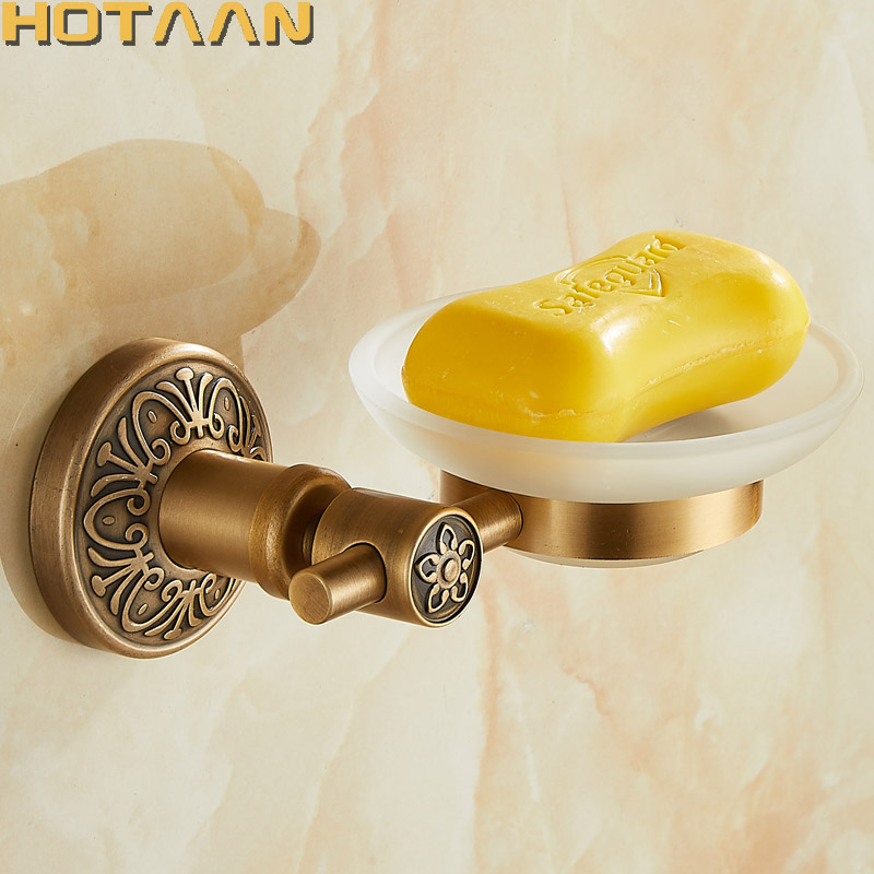 Jabonera de baño de Color lató - Glass Soap Dish reseña y precio
