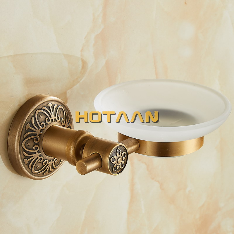 Jabonera de baño de Color lató - Glass Soap Dish reseña y precio