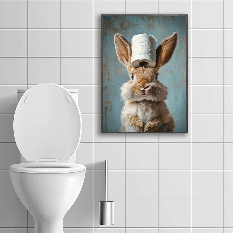 Póster de animales divertidos  - Home Bathroom Pictures reseña y precio