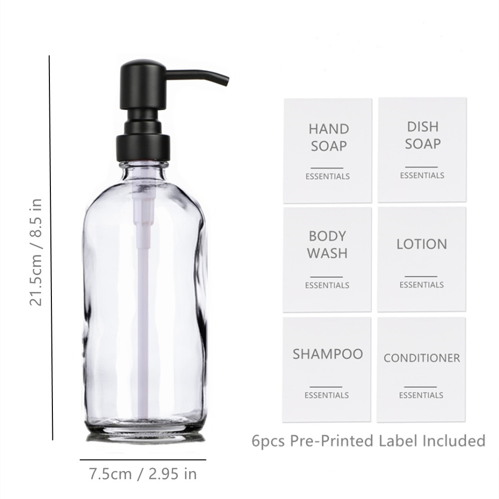 Dispensador de jabón de vidrio - Glass Soap Dish reseña y precio