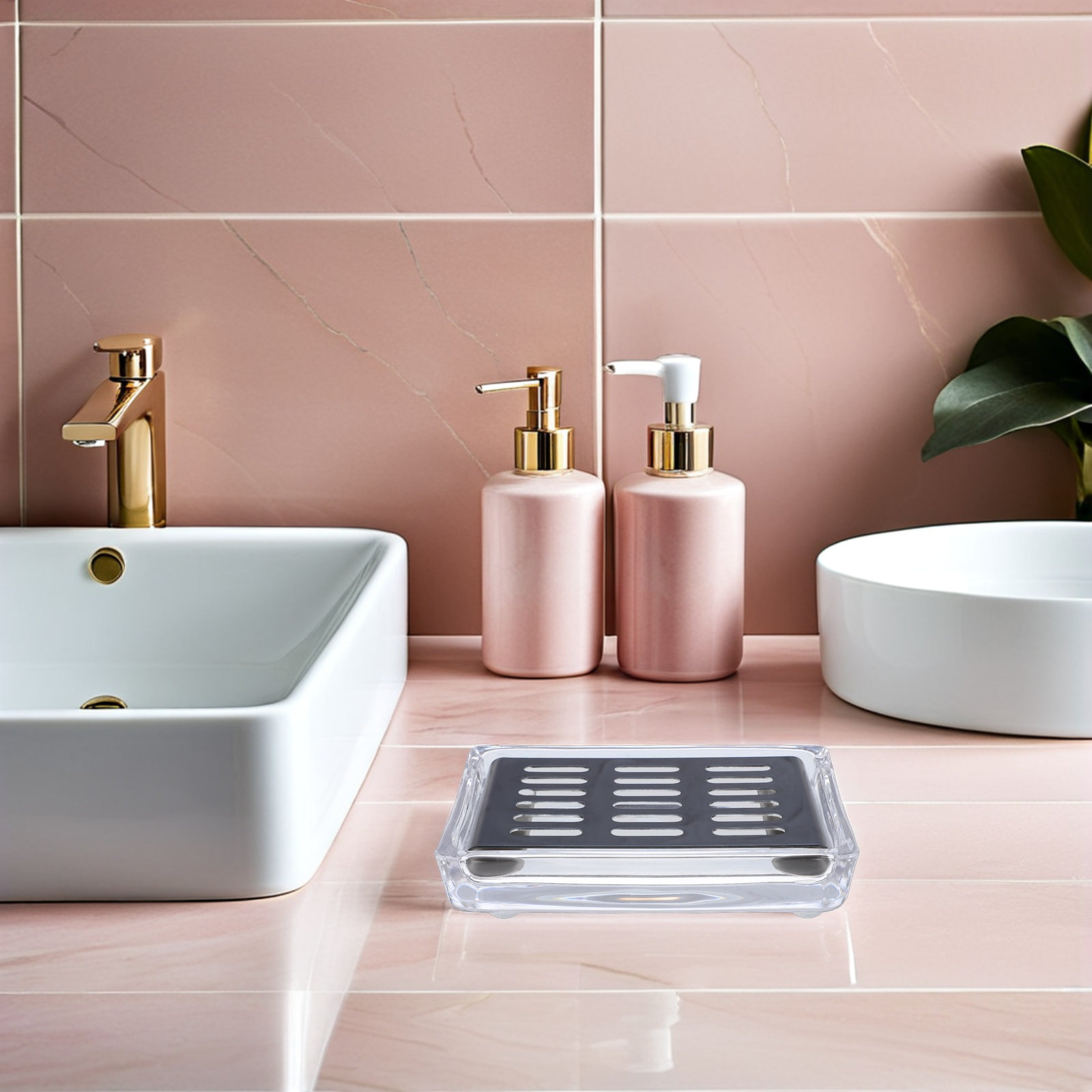 Jabonera Rectangular de Vidrio - Glass Soap Dish reseña y precio