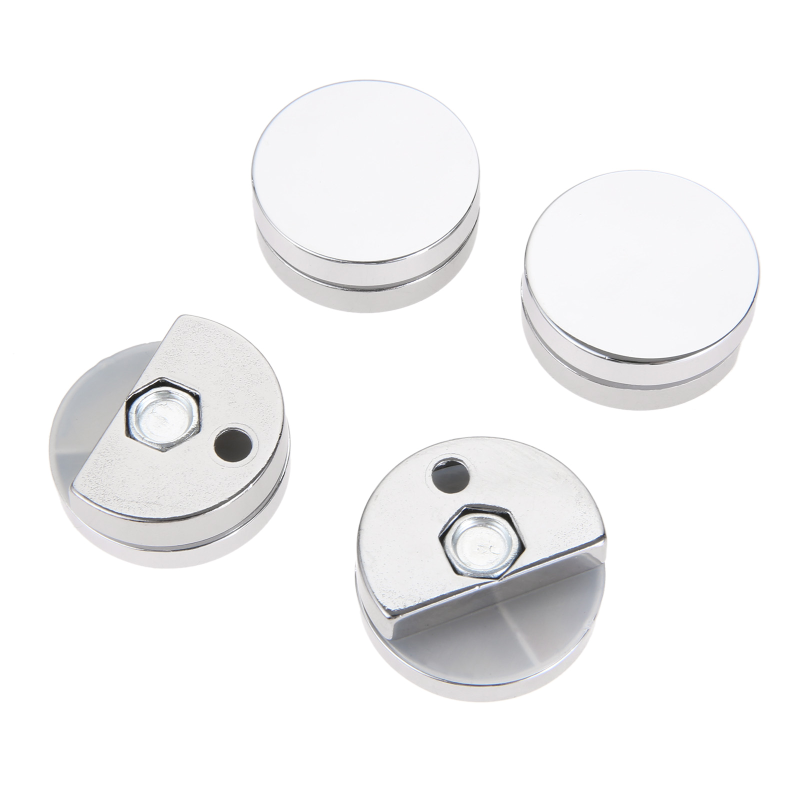 Abrazadera redonda de cristal  - Home Hardware Bathroom Mirrors reseña y precio