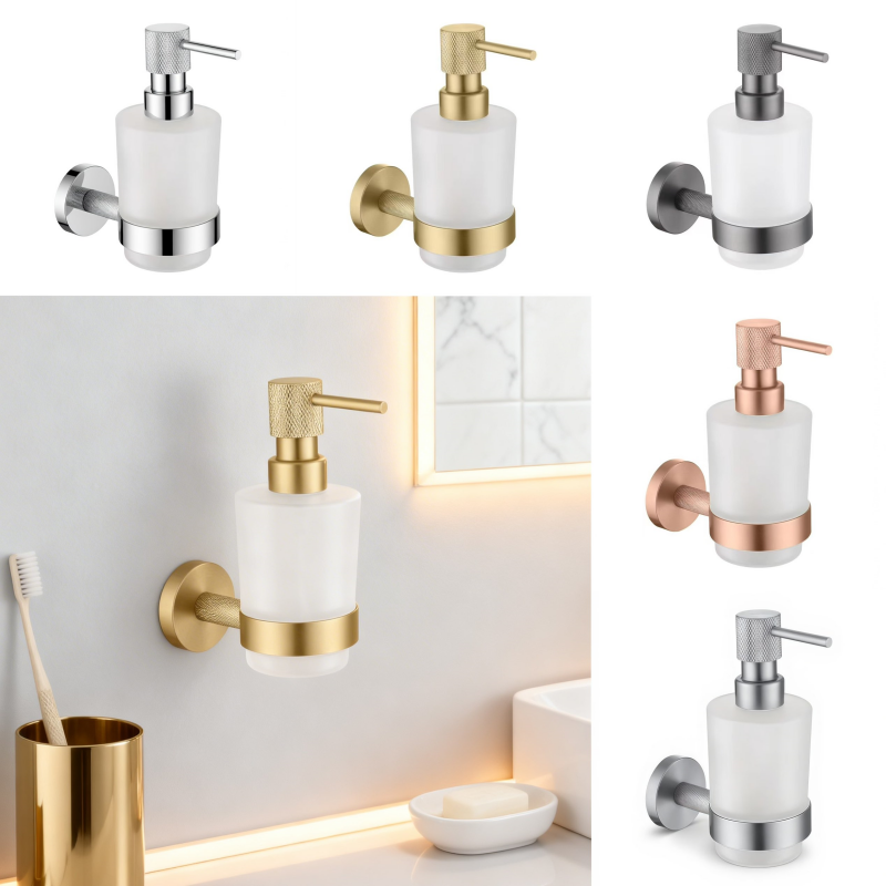 Dispensador de Jabón y Desinfe - Glass Soap Dish reseña y precio