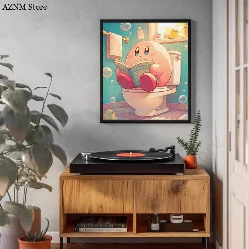 Póster de videojuego de dibujo - Home Bathroom Pictures reseña y precio