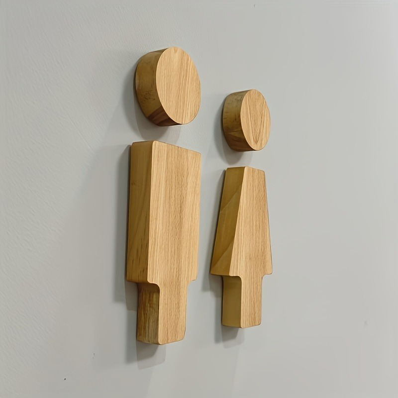 Letrero de baño de madera para - Home Bathroom Sign reseña y precio