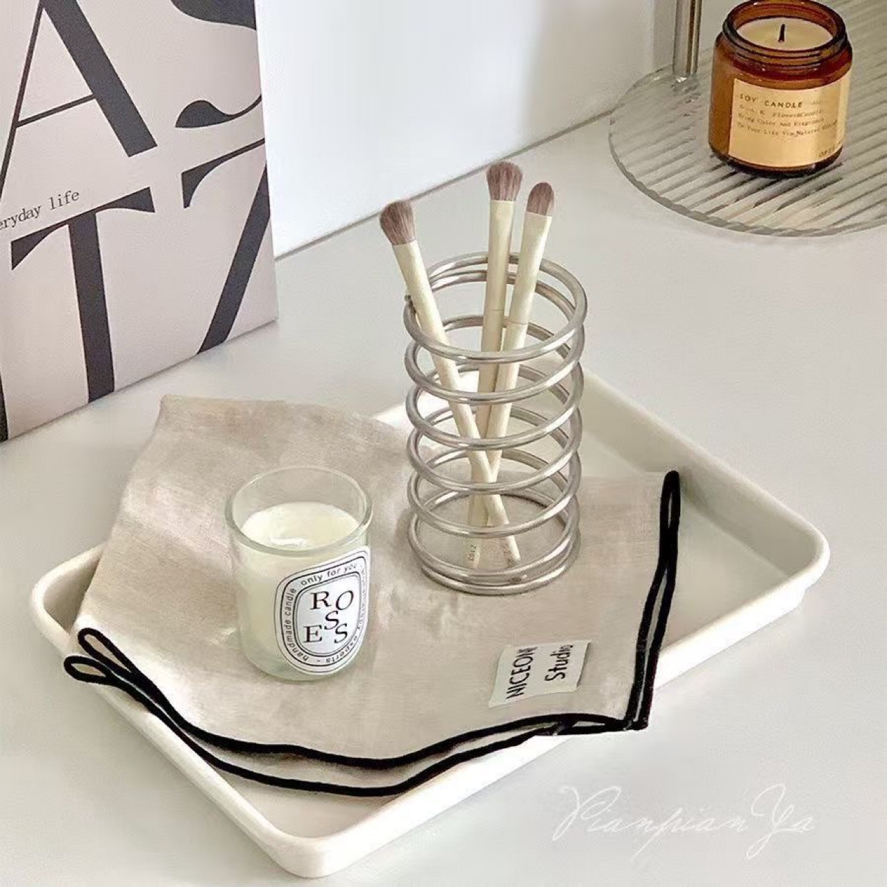 Soporte de cepillo de dientes  - Zara Home Bathroom Accessories reseña y precio