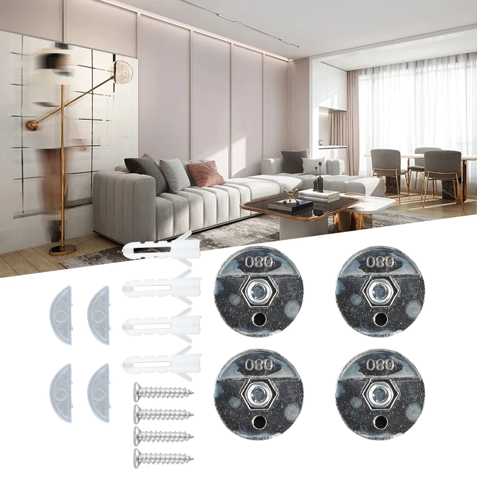 Clips para espejo de cristal,  - Home Hardware Bathroom Mirrors reseña y precio