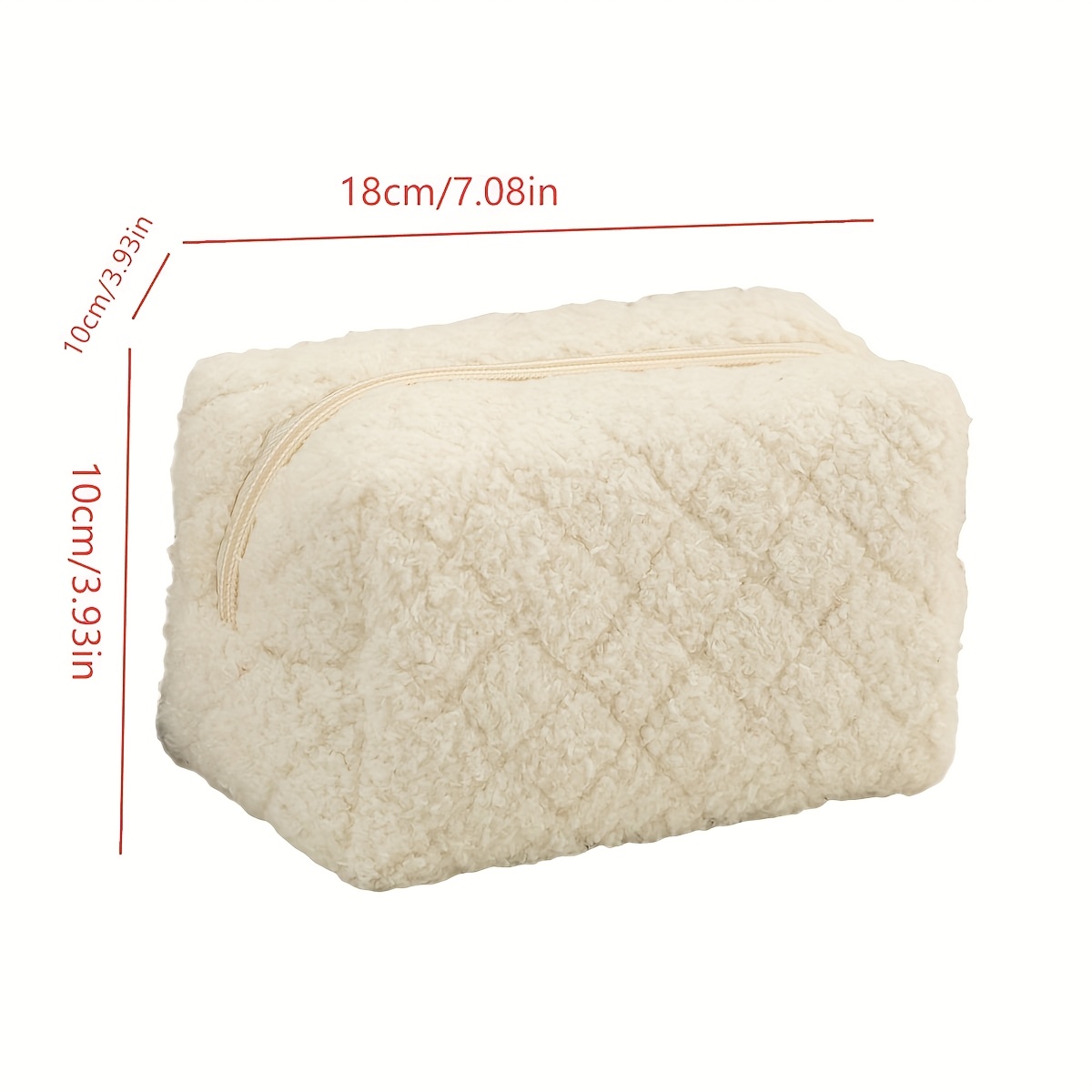1 Bolsa de Maquillaje de Felpa - Japanese Home Bathroom Design reseña y precio