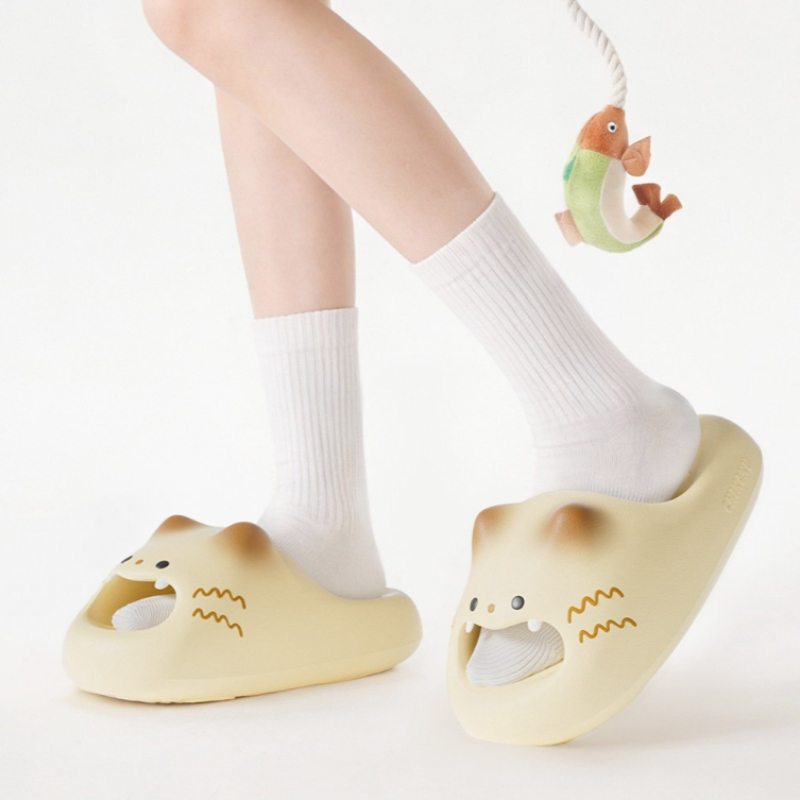 Divertidas Pantuflas de Gato c - Home Bathroom Size reseña y precio