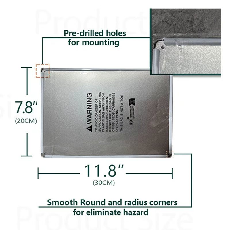 Letrero de metal con reglas di - Home Bathroom Sign reseña y precio