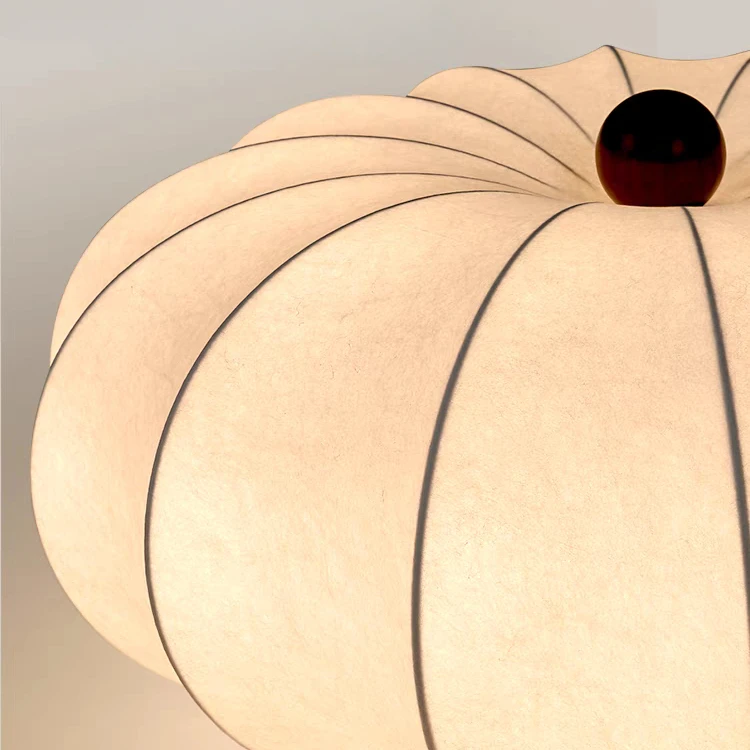 Lámpara de Techo de Seda Vinta - Japanese Home Bathroom Design reseña y precio
