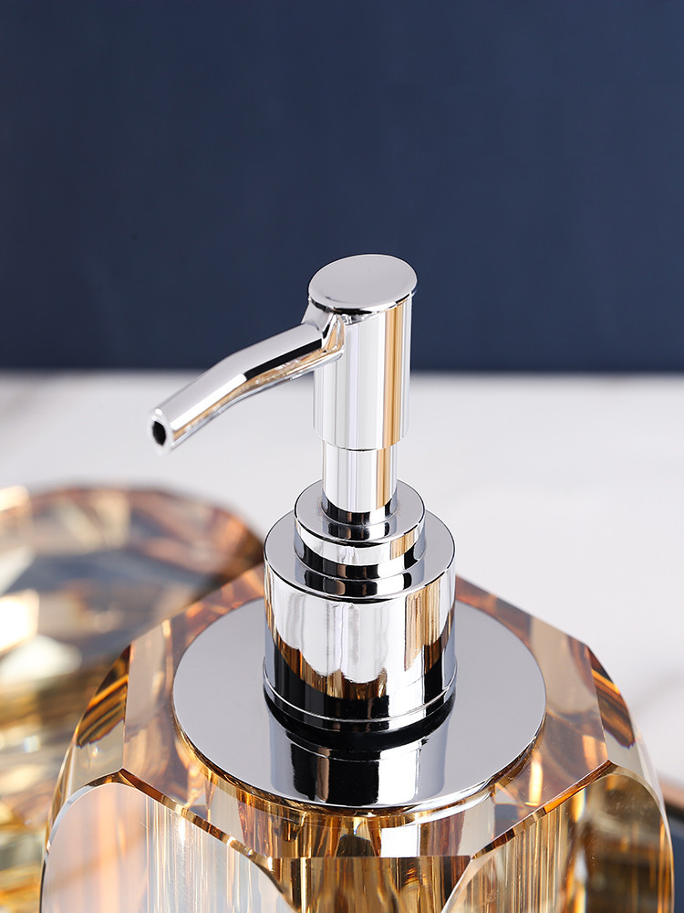 Juego de baño, dispensador de  - Glass Soap Dish reseña y precio