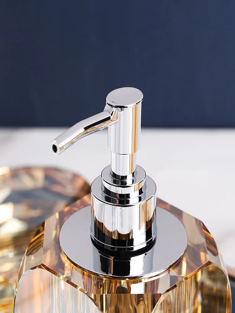 Juego de baño, dispensador de  - Glass Soap Dish reseña y precio