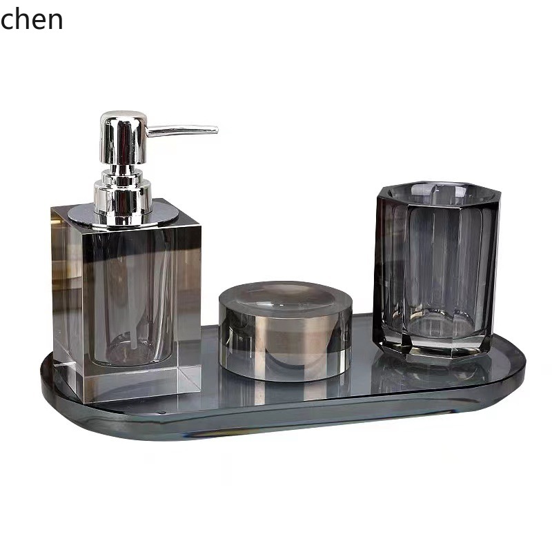 Juego de baño de cristal Zml d - Glass Soap Dish reseña y precio