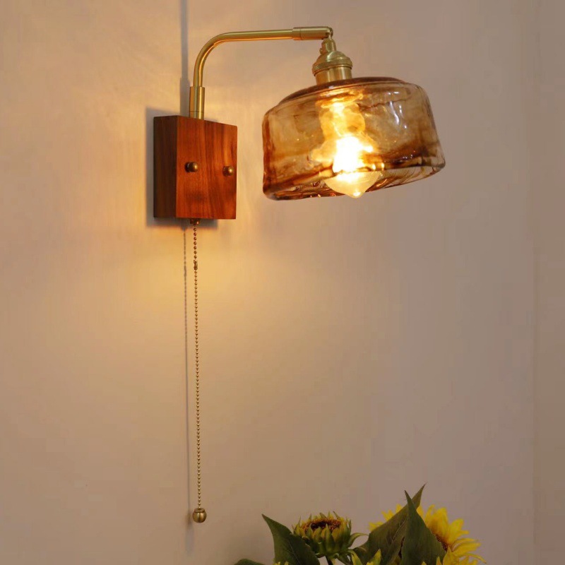 Lámpara de pared de estilo jap - Japanese Home Bathroom Design reseña y precio