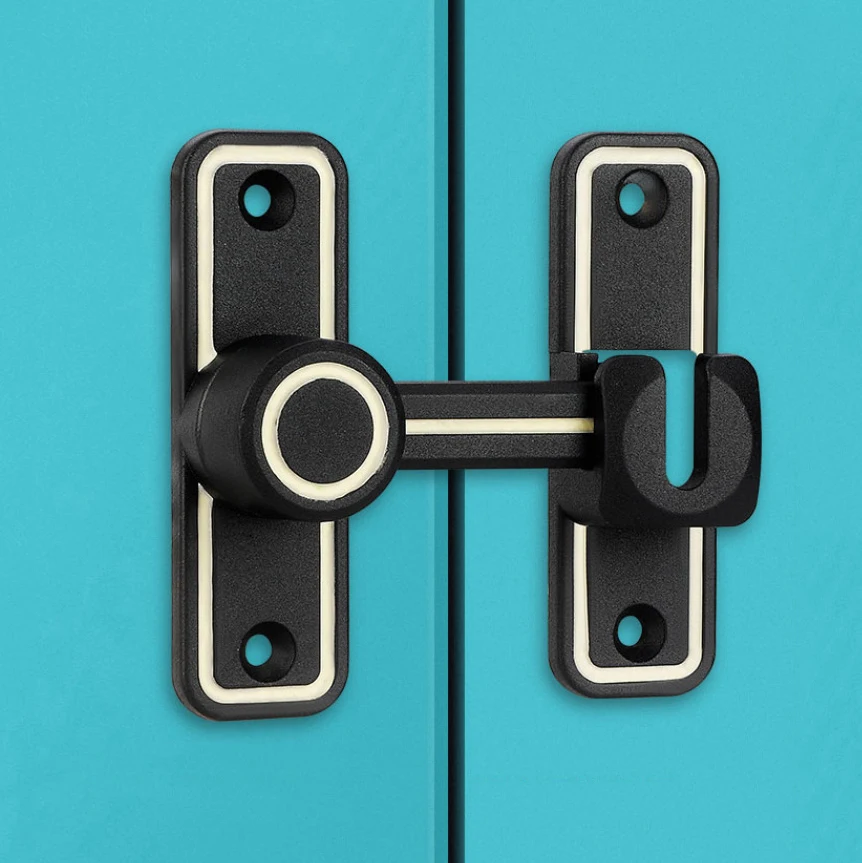 Cerradura de pestillo de puert - Home Hardware Bathroom Accessories reseña y precio
