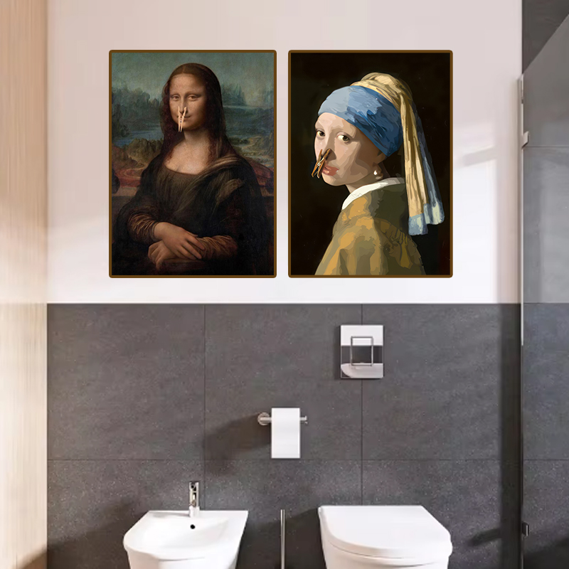 1 pieza de decoración divertid - Home Bathroom Pictures reseña y precio