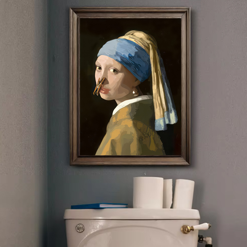 1 pieza de decoración divertid - Home Bathroom Pictures reseña y precio