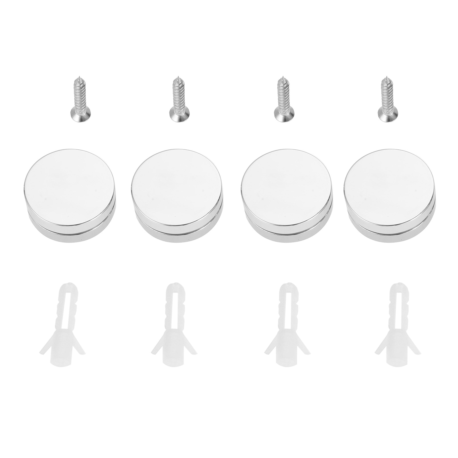 4 Piezas de Abrazaderas Redond - Home Hardware Bathroom Mirrors reseña y precio