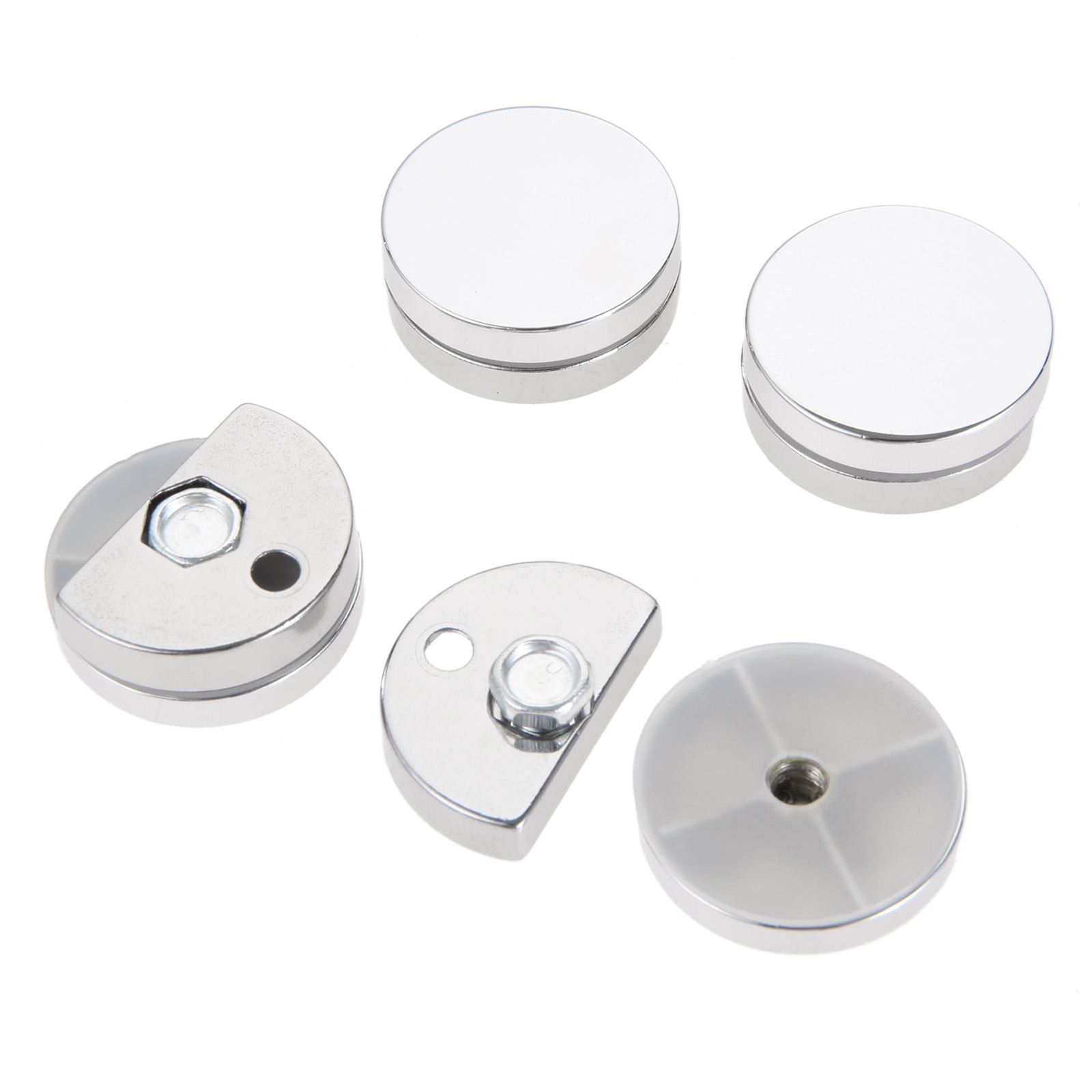 4 Piezas de Abrazaderas Redond - Home Hardware Bathroom Mirrors reseña y precio