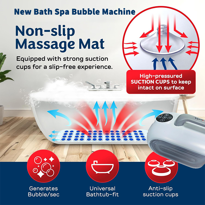 Alfombrilla de masaje para bañ - Bathtub Pillow Inflatable reseña y precio