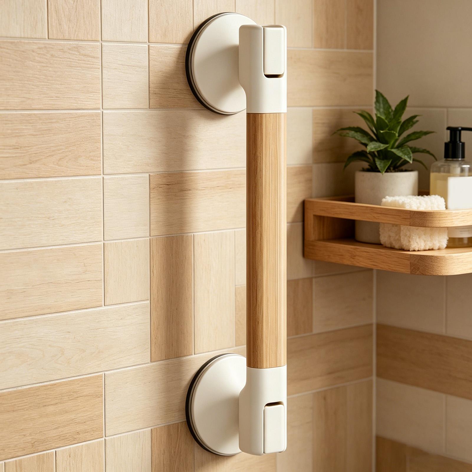 Barra de apoyo con ventosa par - Home Bathroom Grab Bar reseña y precio