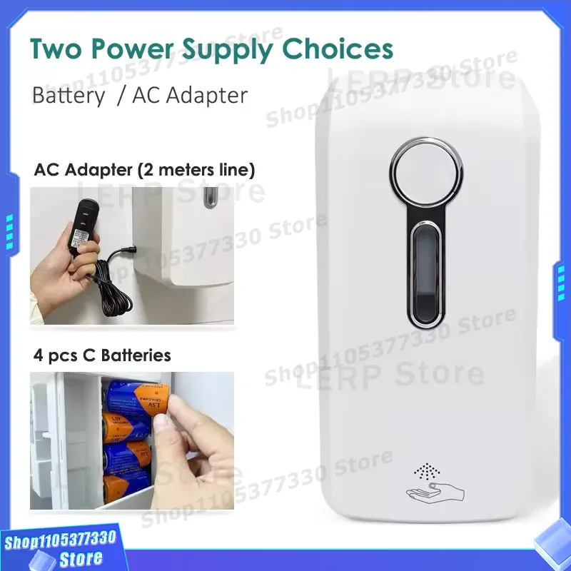 Dispensador de jabón de espuma - Home Bathroom Wall Soap Dispenser reseña y precio