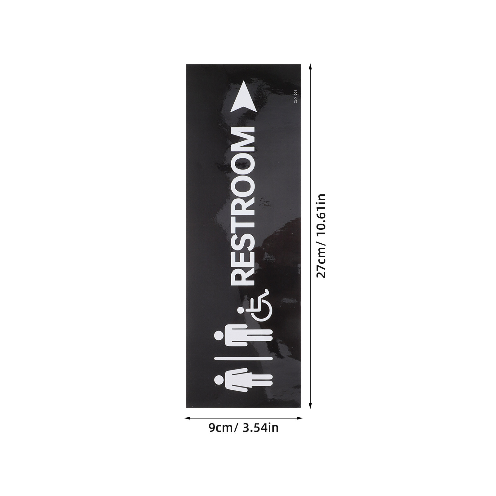 5 pegatinas autoadhesivas para - Home Bathroom Sign reseña y precio