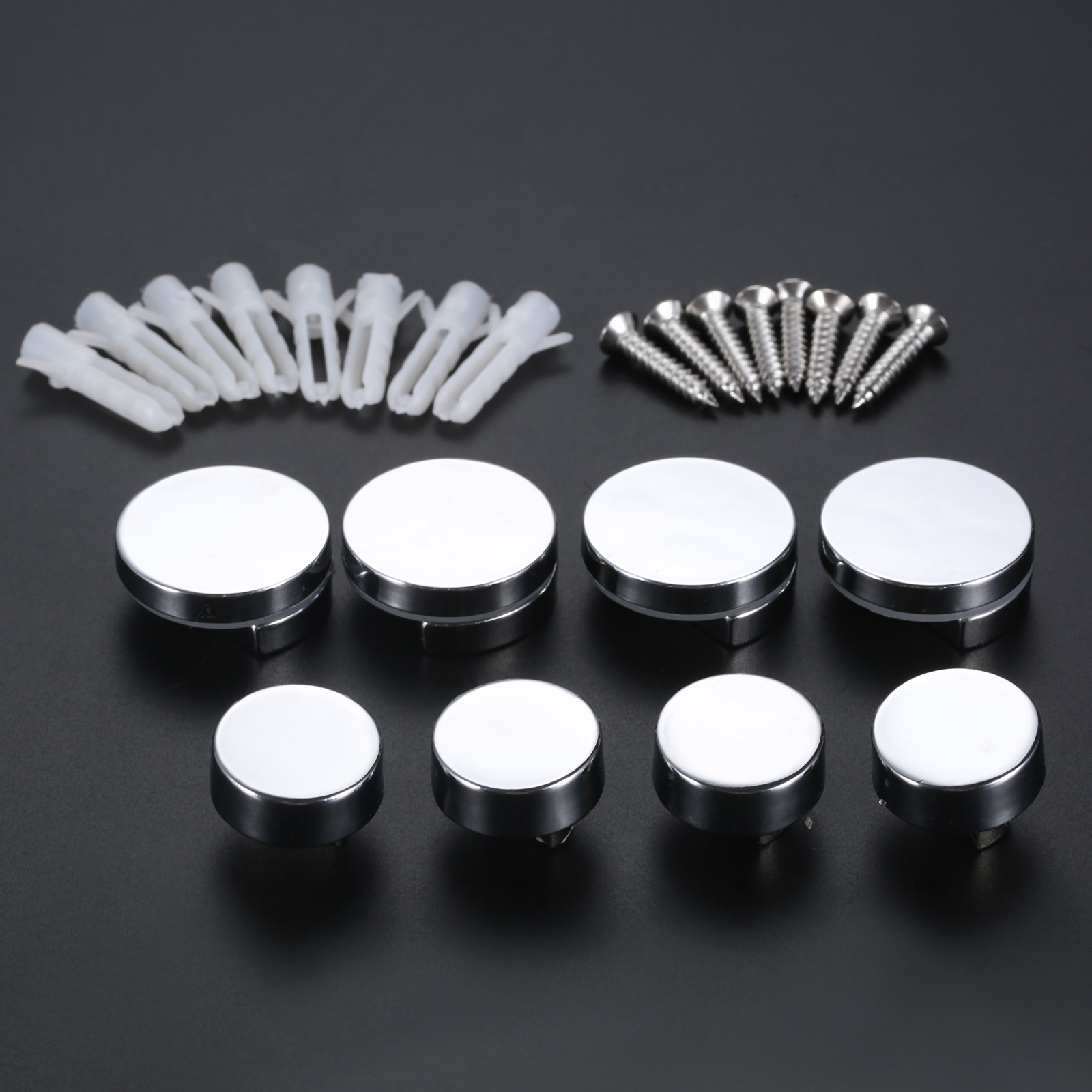 Abrazadera redonda de cristal  - Home Hardware Bathroom Mirrors reseña y precio