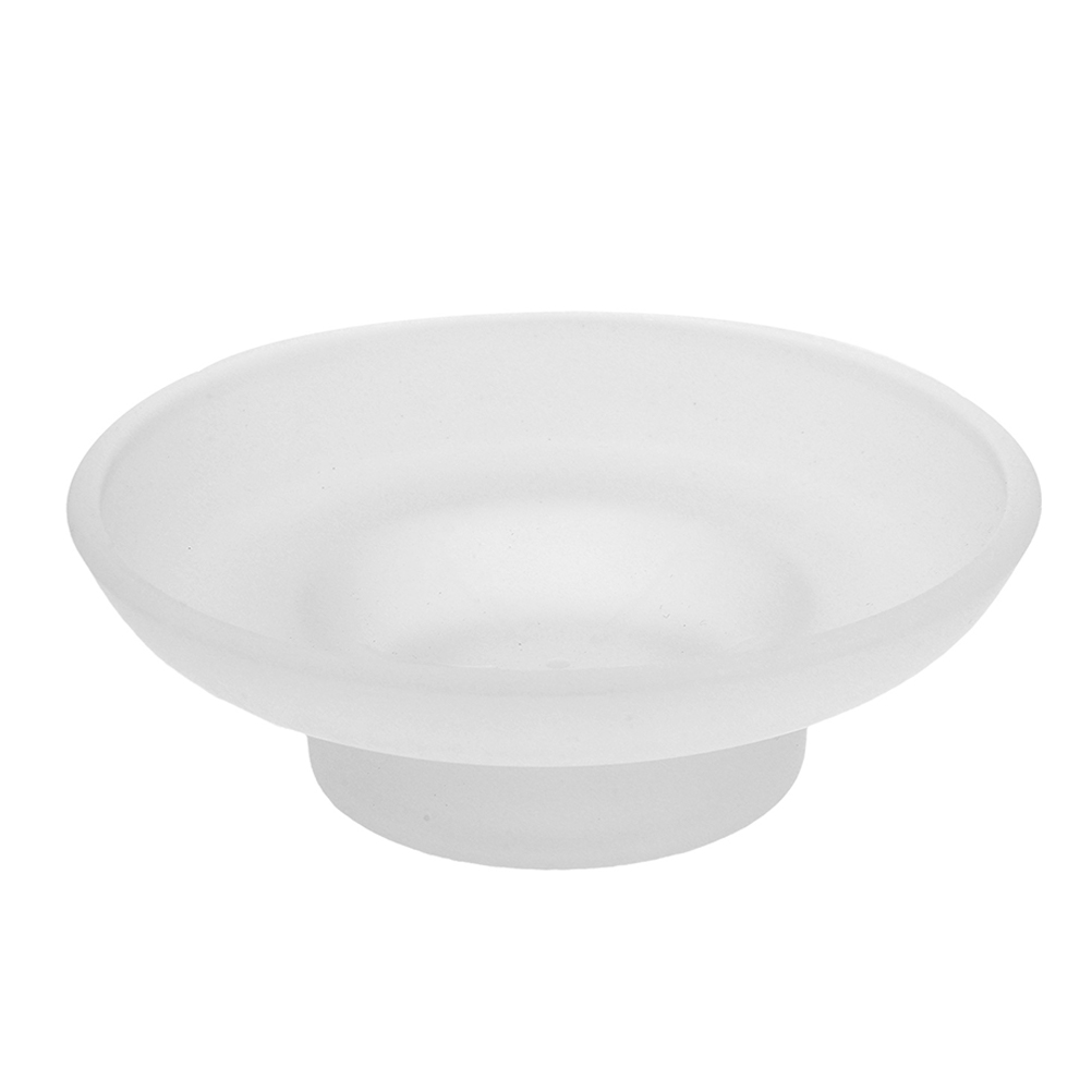 Jabonera de vidrio esmerilado, - Glass Soap Dish reseña y precio