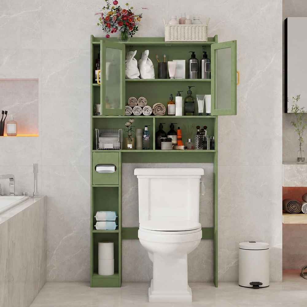 Gabinete de Almacenamiento Acr - Home Bathroom Toilet reseña y precio