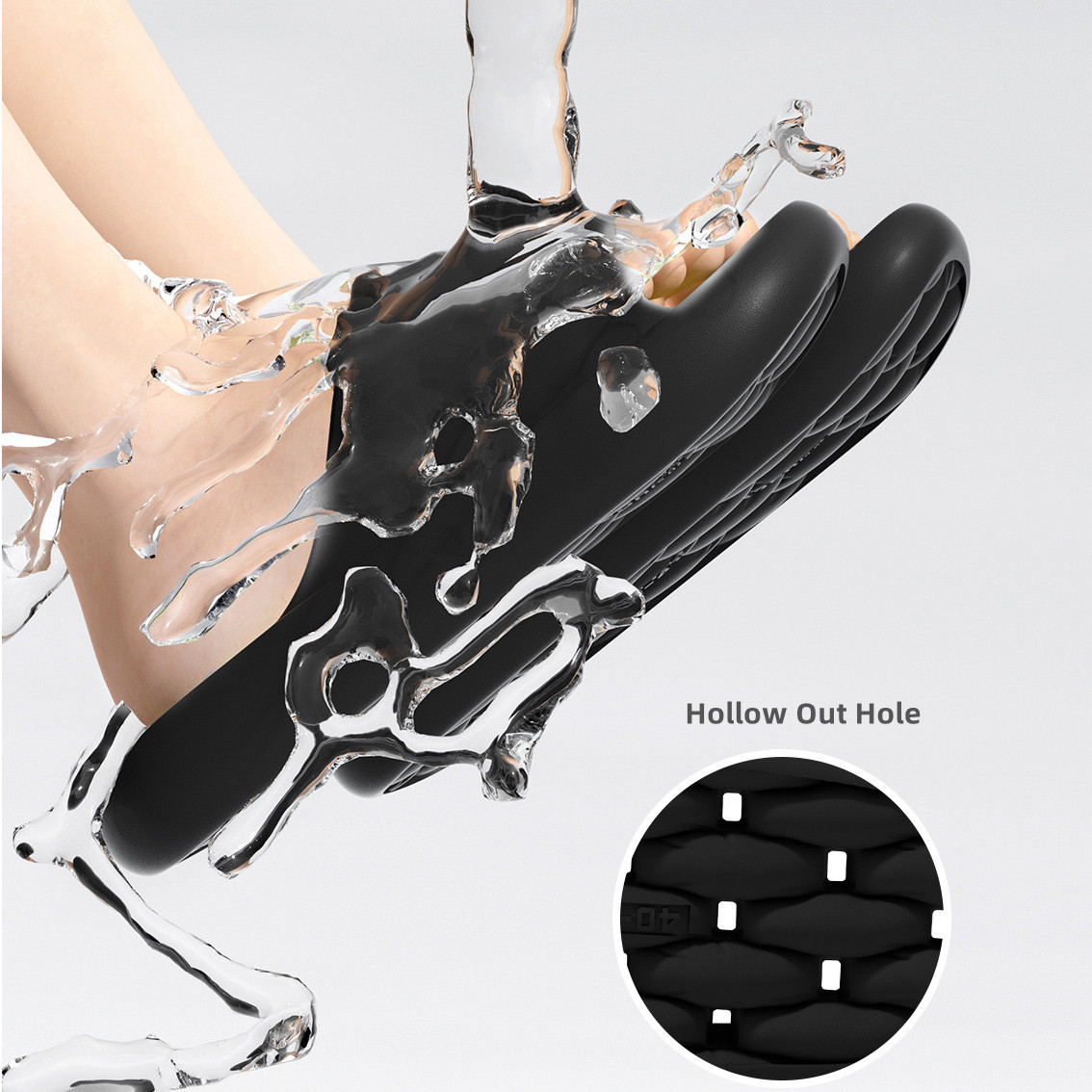 Pantuflas de Baño de Talla Gra - Home Bathroom Size reseña y precio