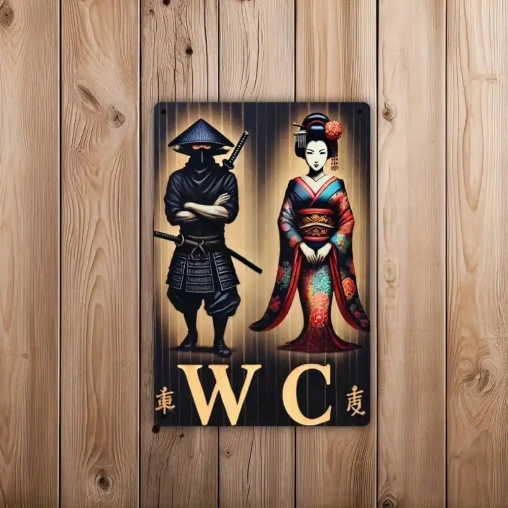 Decoración de Pared Metálica,  - Japanese Home Bathroom Design reseña y precio